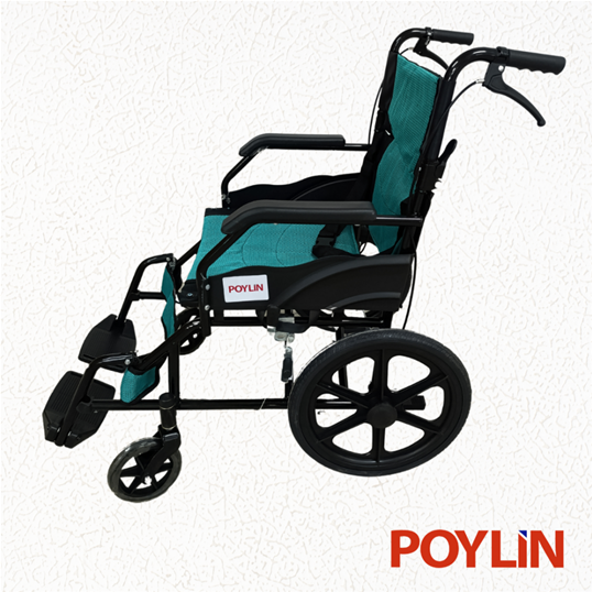 Poylin P805 Refakatçi Manuel Tekerlekli Sandalye